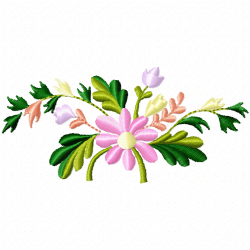 Flowers Embroidery Design 1 Flowers Embroidery Design 1